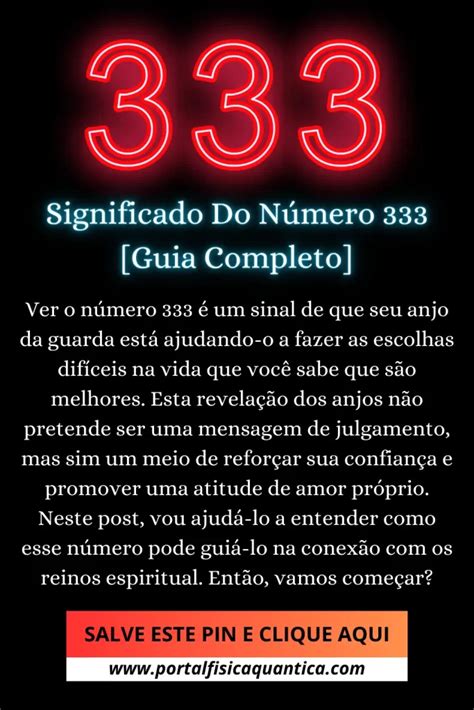 número 333 significado.